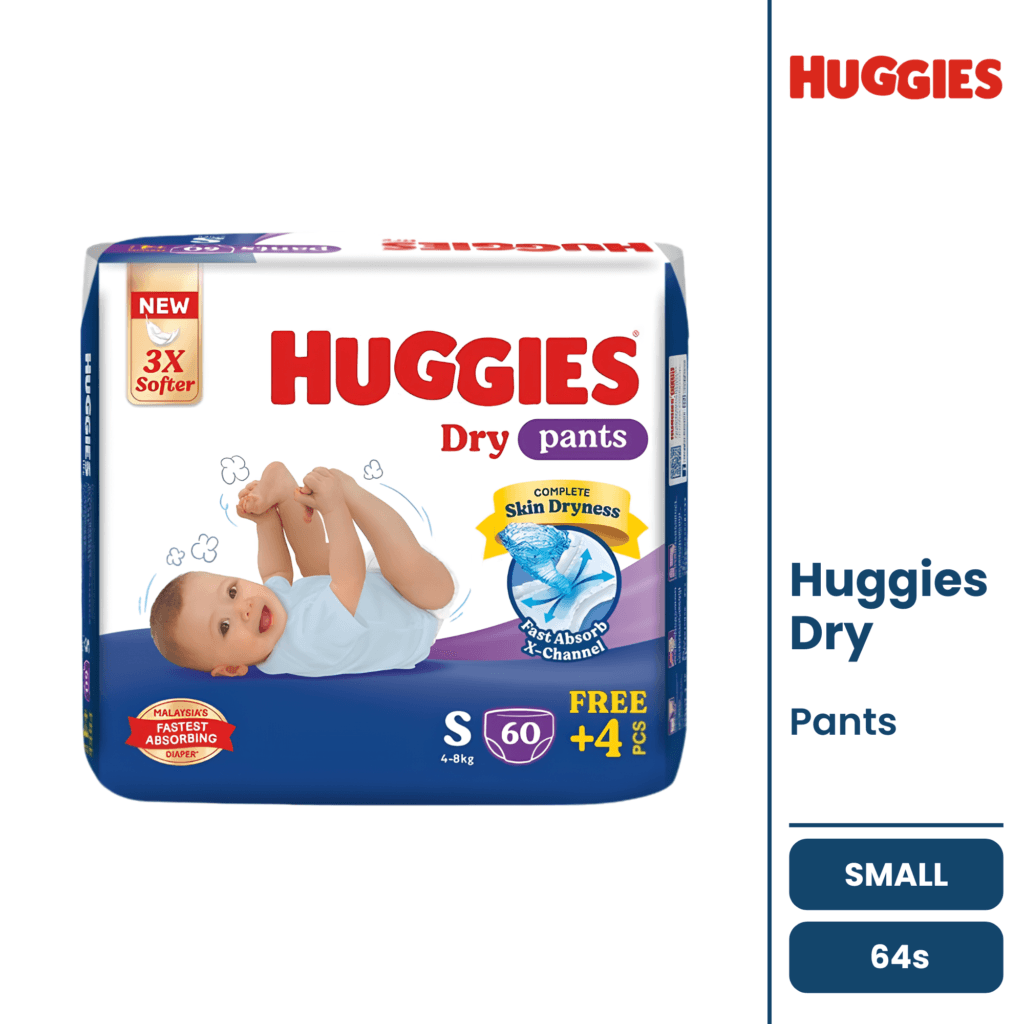 Huggies Dry Pants S 64pcs dhaka bangladesh