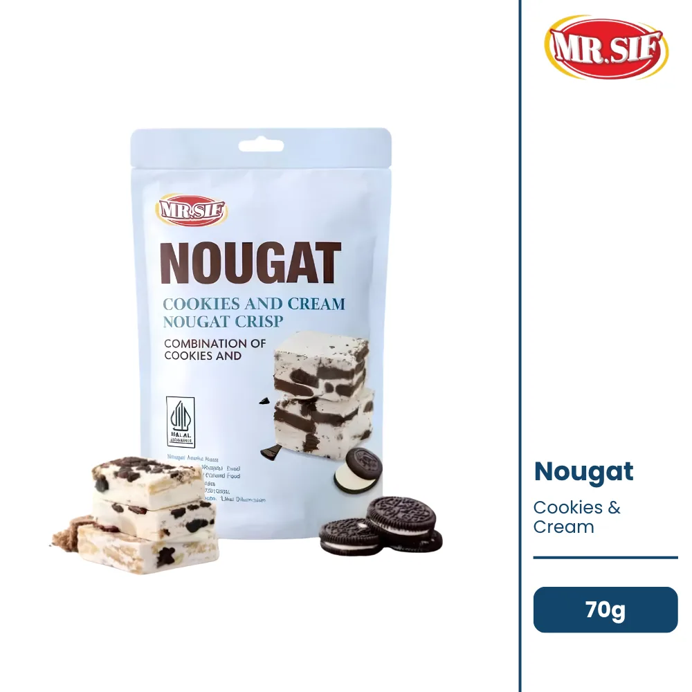 Mr.SIF Cookies & Cream Nougat Crisp