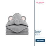 Hooden Towel Grey Elephant Dhaka