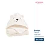 Hooded Towel White Bear Dhaka