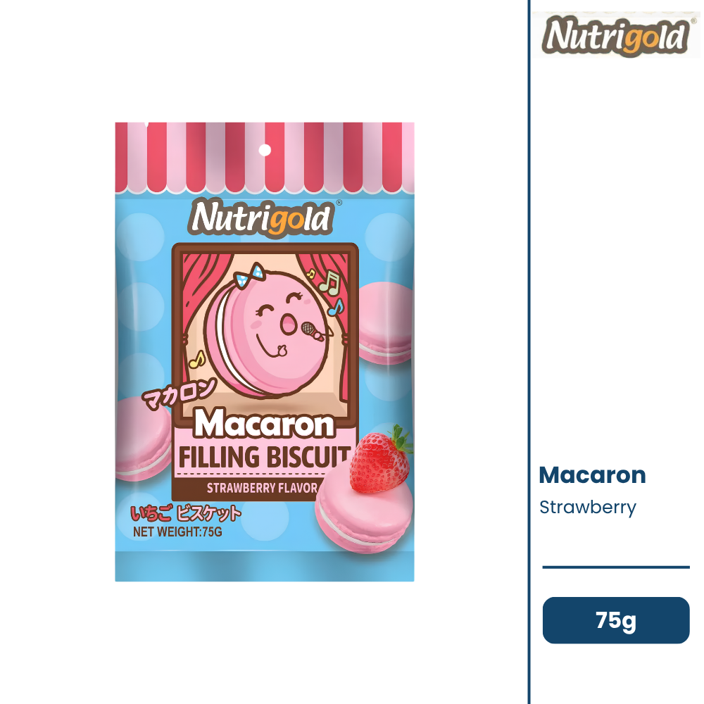 Nutrigold Macaron Strawberry